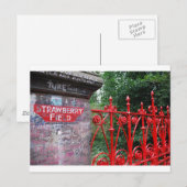 aardbeivelden Liverpool Briefkaart (Voorkant / Achterkant)