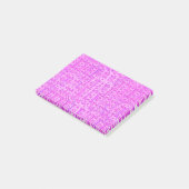 Aardbekkens - lavendel en orchidee post-it® notes (Schuin)
