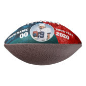 Aardbeving Aangepast Football rood (Gedraaid 270)