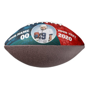 Aardbeving Aangepast Football rood
