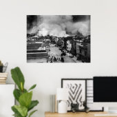 Aardbeving San Francisco van 1906 Poster (Thuiskantoor)