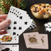 Aardbevingbare Bunny Pokerkaarten (Insitu)