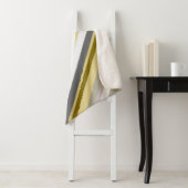 "Aardbevingen", roestachtige tapijten Sherpa Deken (In situ)