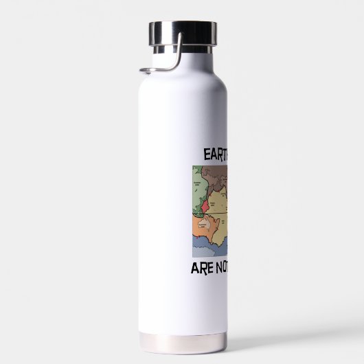 Aardbevingen zijn niet mijn Fault Bord Tectonics M Waterfles (Rechts)
