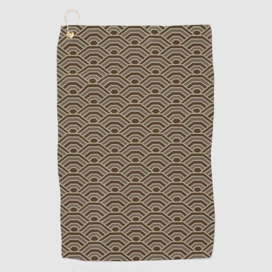 Aardboog Golfhanddoek (Voorkant)