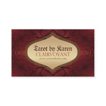 Aardboomgaarden Tarot-Visitekaartjes
