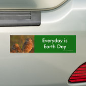 aarddag bumpersticker (Op auto)
