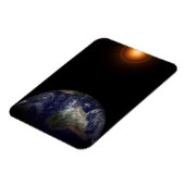 Aarde aan de Equinox. Magneet (Linkerzijde)