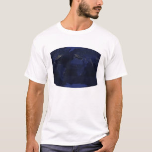 Aarde-aards-antiekeantieke halfvallichten t-shirt