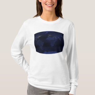 Aarde-aards-antiekeantieke halfvallichten t-shirt