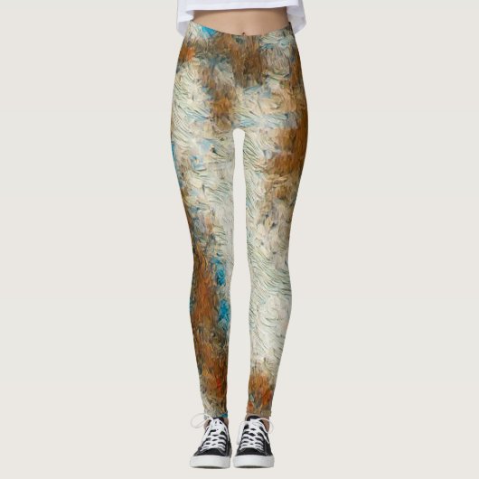 Aarde Artisan Liefde Leggings (Voorkant)