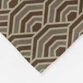 Aarde Boogjes Fleece Deken (Hoek)