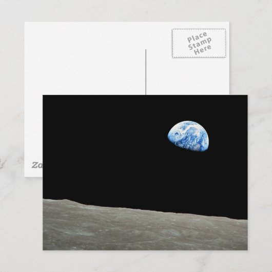 Aarde Briefkaart (Voorkant / Achterkant)