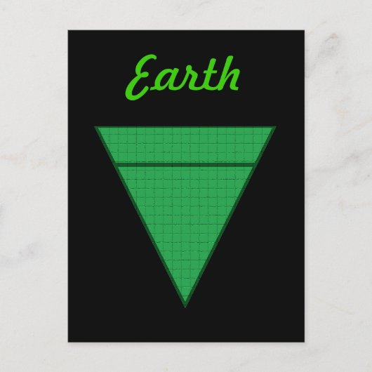 Aarde Briefkaart (Voorkant)