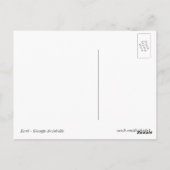 Aarde Briefkaart (Achterkant)