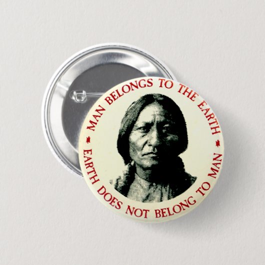 Aarde - Button (Voorkant /achterkant)