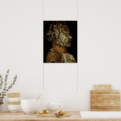Aarde, c.1570 (olie op het paneel) poster (Keuken)
