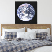 Aarde Canvas Afdruk (Insitu (Slaapkamer))
