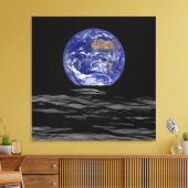 Aarde Canvas Afdruk (Insitu (Woonkamer))