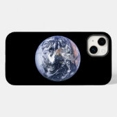 Aarde Case-Mate iPhone Case (Achterkant (horizontaal))