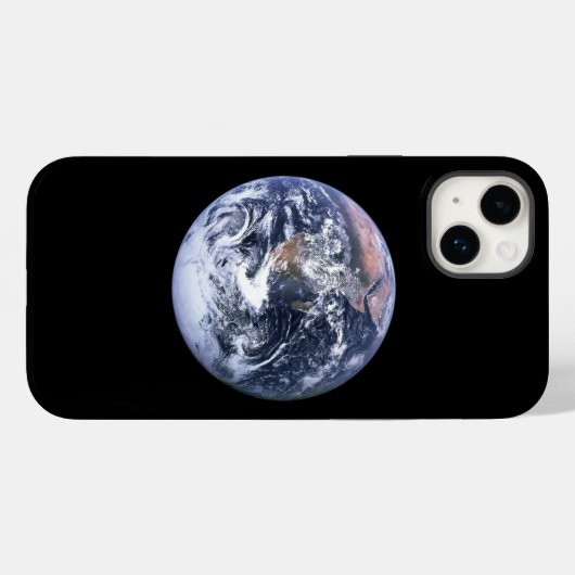 Aarde Case-Mate iPhone Case (Achterkant (horizontaal))