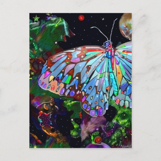 Aarde Creatures! Briefkaart (Voorkant)