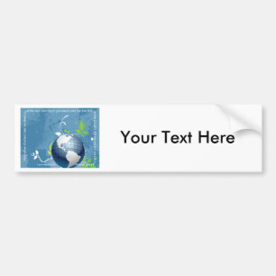 Aarde ~ Cree Indiaans Spreekwoord Bumpersticker