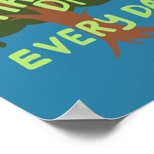 AARDE DAG ELKE DAG POSTER (Hoek)