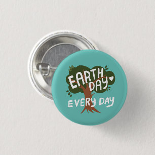 AARDE DAG ELKE DAG RONDE BUTTON 3,2 CM
