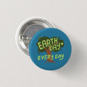AARDE DAG ELKE DAG RONDE BUTTON 3,2 CM