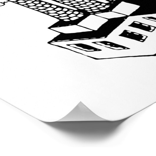 AARDE DAG - Stop verontreiniging Poster (Hoek)