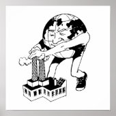 AARDE DAG - Stop verontreiniging Poster (Voorkant)