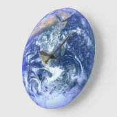 Aarde - de blauwe marmer grote klok (Hoek)