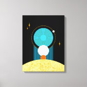 AARDE - De vier elementen Canvas Afdruk (Voorkant)