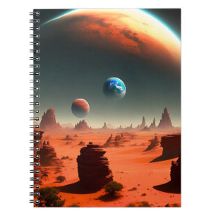 Aarde Dit is Mars Calling, Notitieboek