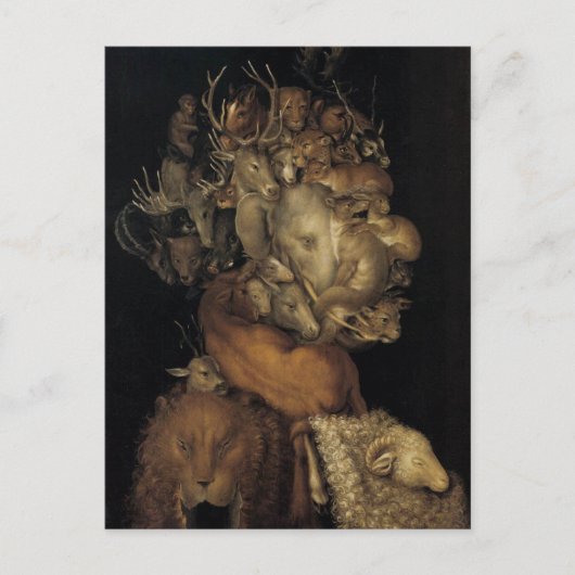 Aarde door Giuseppe Arcimboldo Briefkaart (Voorkant)