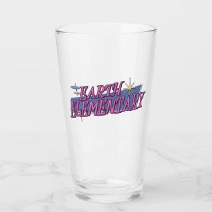 Aarde elementaire getumbler glas