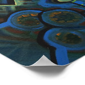 Aarde en Man Poster (Hoek)