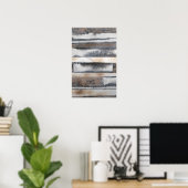 Aarde en rook I Poster (Thuiskantoor)