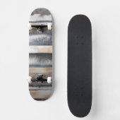 Aarde en rook I Skateboard (Voorkant)