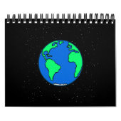 Aarde en ruimte kalender (Hoes)