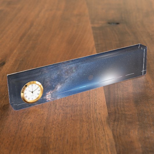 Aarde- en ruimtewetenschap naambordje (Zijkant)