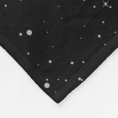 Aarde en sterren fleece deken (Hoek)