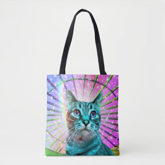 Aarde Engel - Cat Tote Bag  (Voorkant)