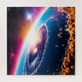 Aarde Galactisch Universeel Fenomeen Orkaan Legpuzzel (Verticaal)