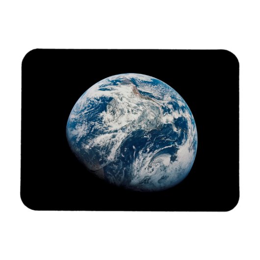 Aarde genomen van de Aollo 8 ruimtesonde. Magneet (Horizontaal)