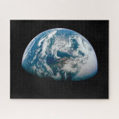 Aarde genomen van de Apollo 13 ruimtesonde. Legpuzzel (Horizontaal)