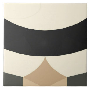 Aarde Geometrie Journal – decoratieve tegels Tegeltje
