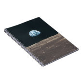 Aarde gezien van de maan notitieboek (Rechterzijde)
