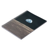 Aarde gezien van de maan notitieboek (Linkerzijde)